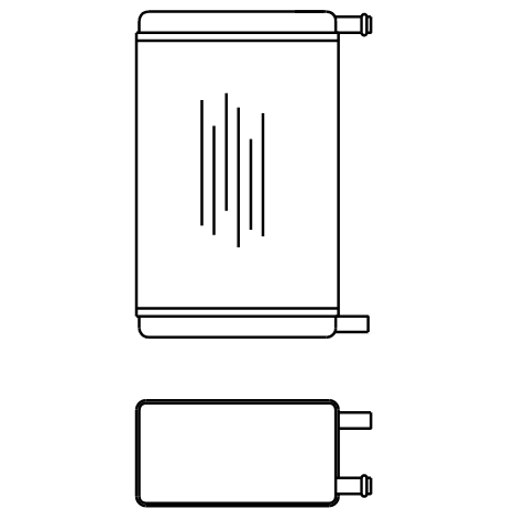 Heater Matrix - Jaguar - Mk2 - 20623